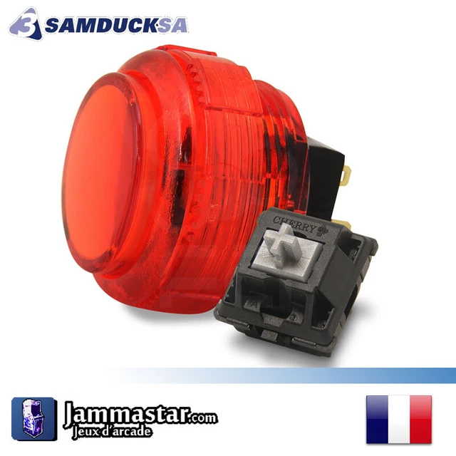 Crown / Samducksa SDB-202 30mm Cherry Screw In Button - Blue - Foto 4