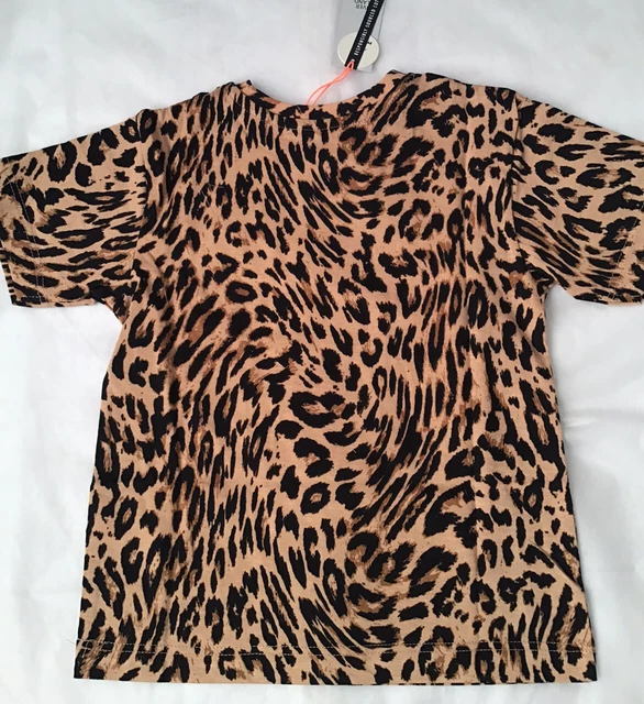 River island mini girls aged 2-3 years leopard print cycling shorts set BNWT 6