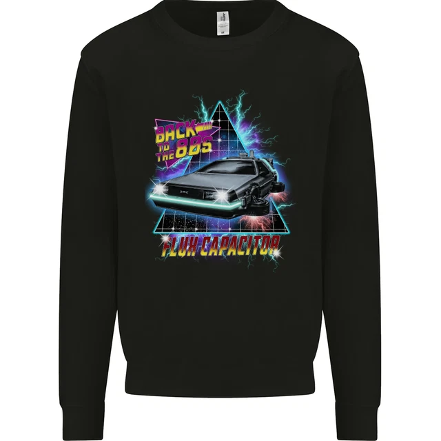 Flux Capacitor 80s Movie Kids Sweatshirt Jumper