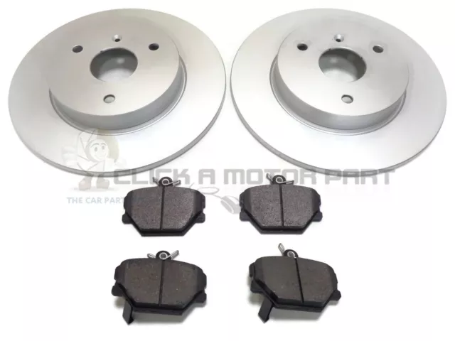 Smart Car Fortwo City Coupe Passion Pure Pulse Front 2 Brake Discs And Pads Set