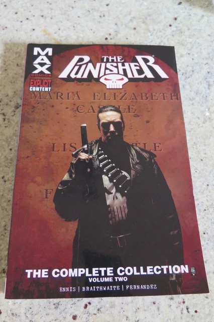 The Punisher Max The Complete Collection Volume Two 2 Tpb Marvel Ennis Rar Oop
