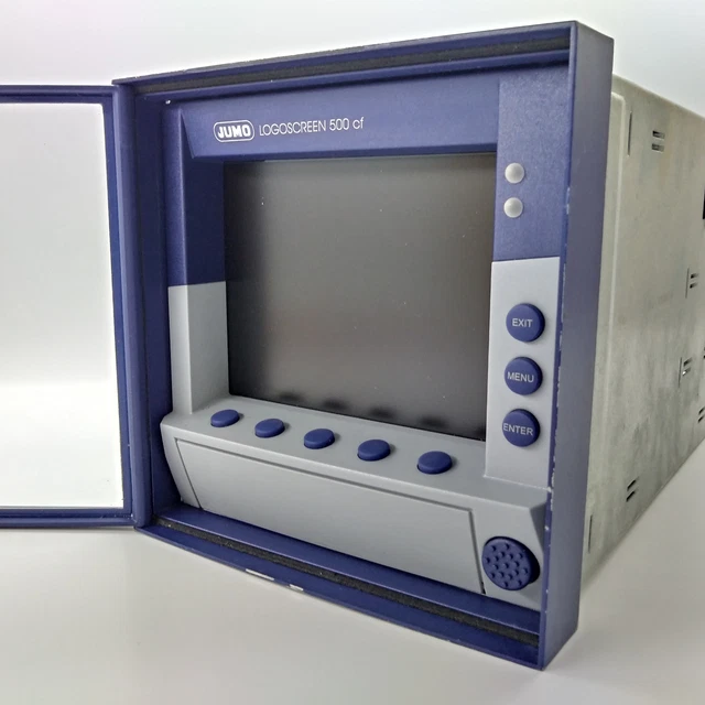 Jumo Logoscreen 500cf 6-Channel Data Recorder Logger 706510/15-23/020,261 500