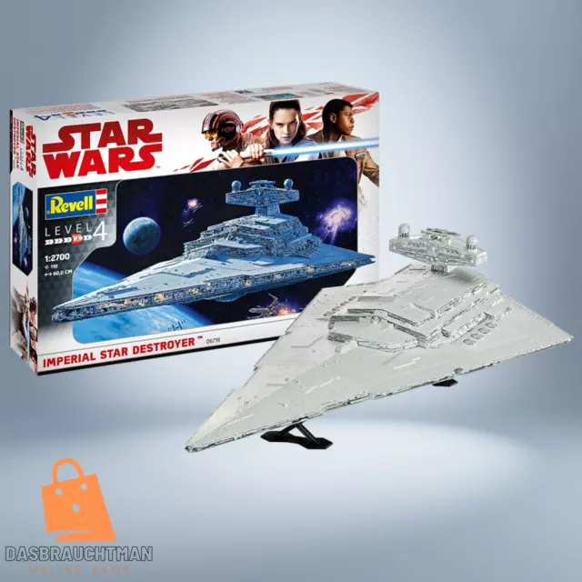 Revell 06719 Star Wars Imperial Star Destroyer Raumschiff Modellbausatz 110Teile