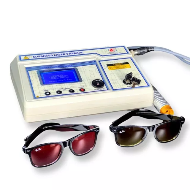 Low Level Laser Therapy Cold Advance Laser therapy Program LCD Professional unit