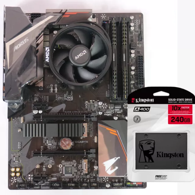 Memory PC Kit d'évolution PC AMD Ryzen 5 5600 6X 3.5 GHz, B550M