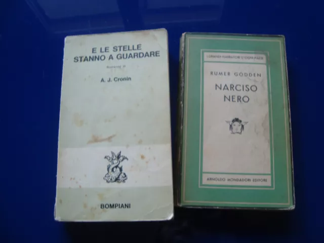 Lotto 2 Libri E Le Stelle Stanno A Guardare Cronin  - Narciso Nero Godden