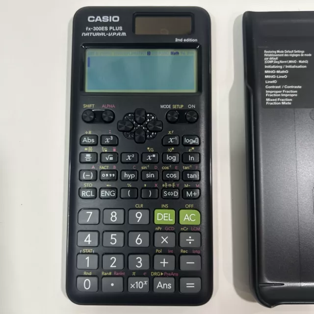 Casio FX-300ES PLUS 2nd Edition Scientific Calculator Natural-V.P.A.M Solar 2