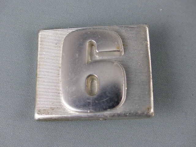 Insigne / Losange Renault Vintage 1959 En Métal - Emblème De Hayon - Pièce De Collection Pour Voiture Classique