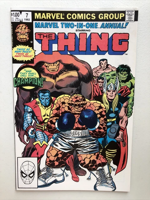 Marvel Two-in-One Annual #7  NM       1982