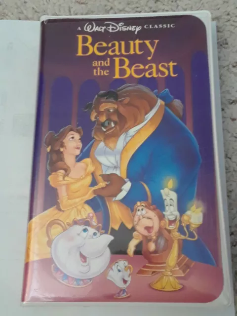 Beauty and the Beast (VHS-1992) Disney Black Diamond Classics - 1325-1 Vintage!