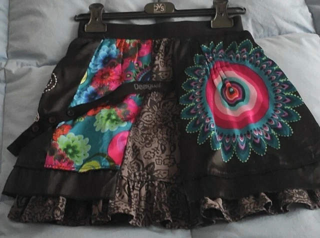 Desigual Bellissima Gonna Bambina Tg 9/10 Anni