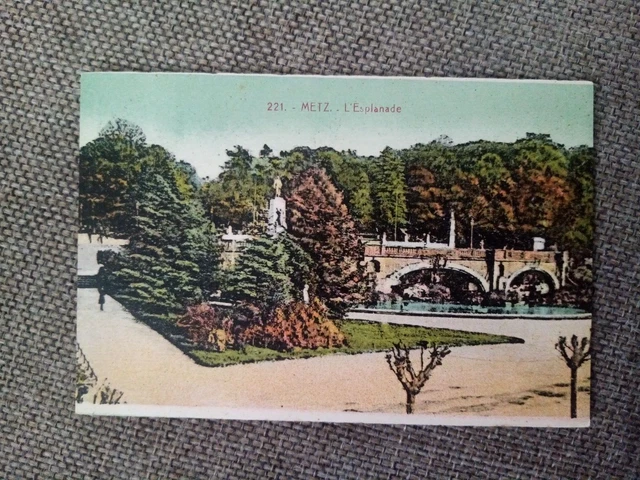 Cpa Metz L Esplanade