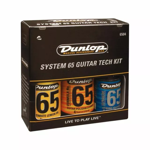 Dunlop System 65 Guitar Tech Kit - Pflegeset