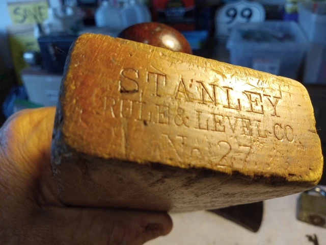 Stanley No 27 Transitional Jack Plane.. With estimated 1892 Era Iron. Type 10