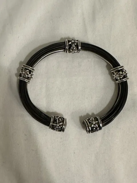 Pulsera De Pelos De Elefante Y Plata De Ley 925