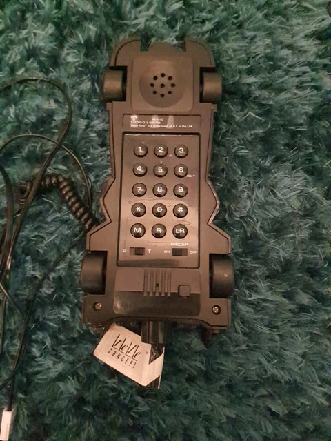 VINTAGE BATMAN BATMOBILE 1989 Telephone Landline DC Comics Tele Concept ...
