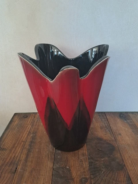 Vase Ceramique Vintage Signe Elchinger Des Annees 1950 1960