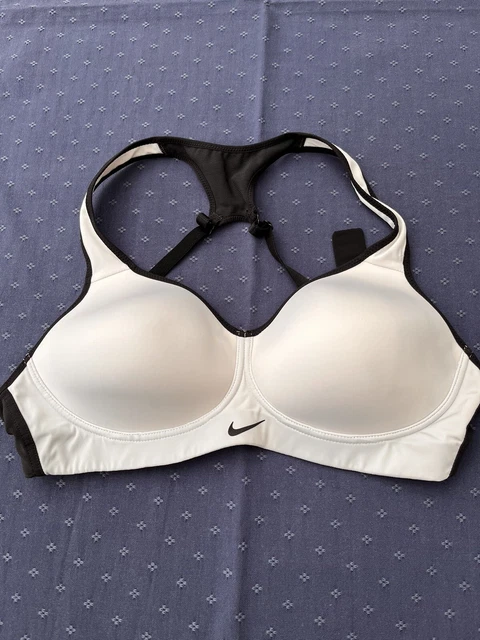 Sport BH Nike Gr 80 B weiss/schwarz