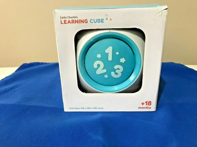 Little Charlie's Edu box Learning Cube for Infants, Toddlers Kids, New in Box
