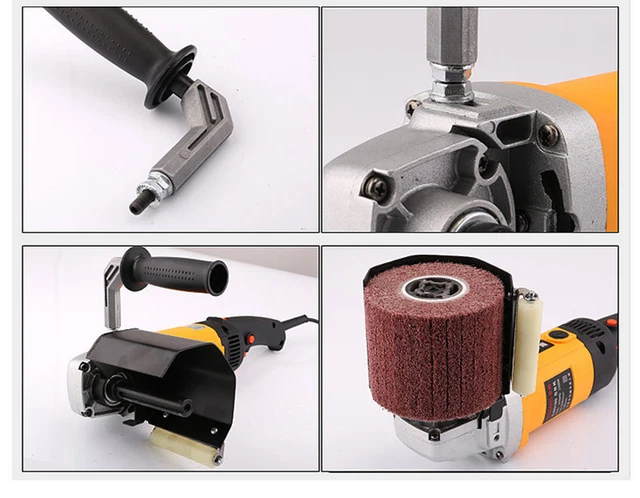 220V ELECTRIC BURNISHING Polishing Machine Burnisher Sander Polisher ...