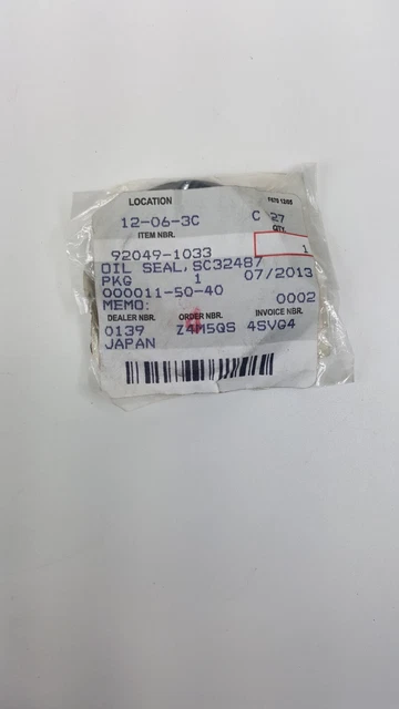 Kawasaki Oem - 2002-2008 Vulcan - Swing Arm Gasket,Rear - #11061-1088