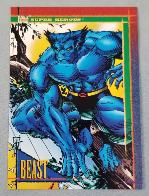 1993 Skybox Marvel Universe Super Heroes Beast Card #111