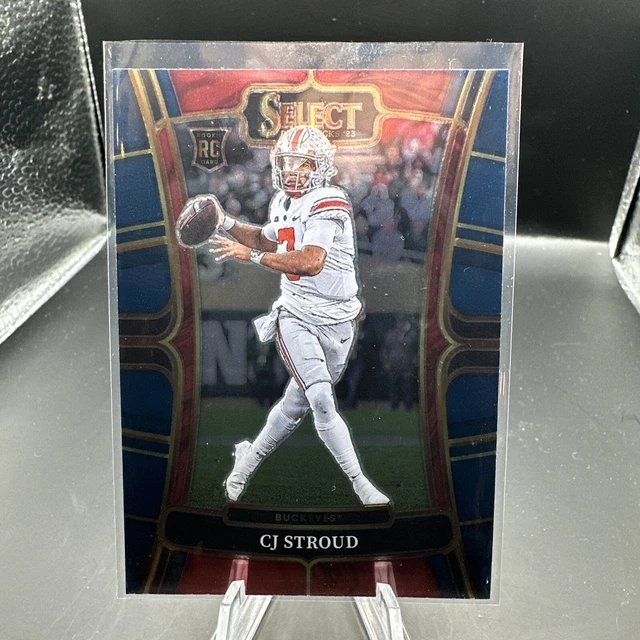 2023 PANINI SELECT Draft Picks Football CJ Stroud Base recrue RC 2 OSU