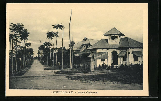 CPA Léopoldville, Avenue Costermans