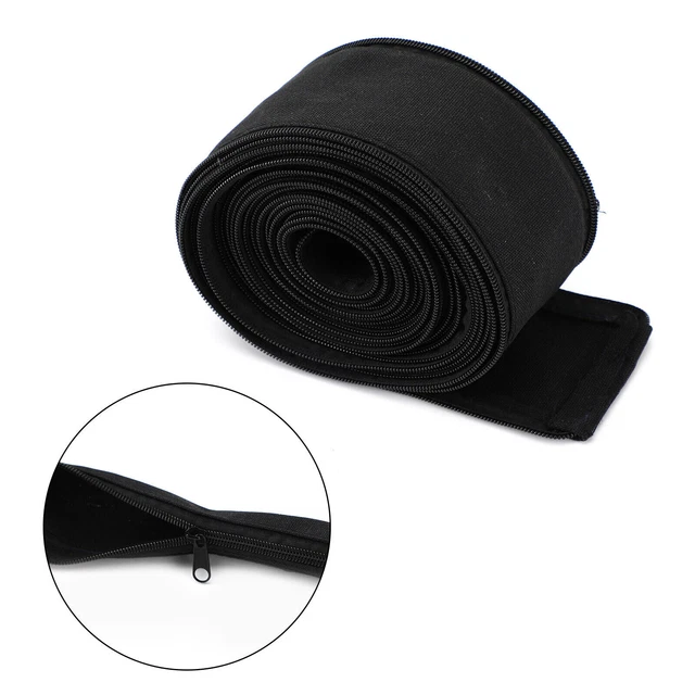 Cable Cover Nylon 24' (L) 3" (W) w/ Zipper Tig Welding Torch  9/17 S7