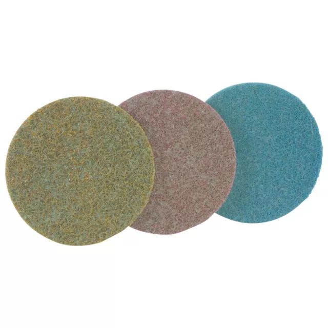 Forum disco in velcro corindone 125 mm K180 med zent (centramento disco in tessuto non tessuto)