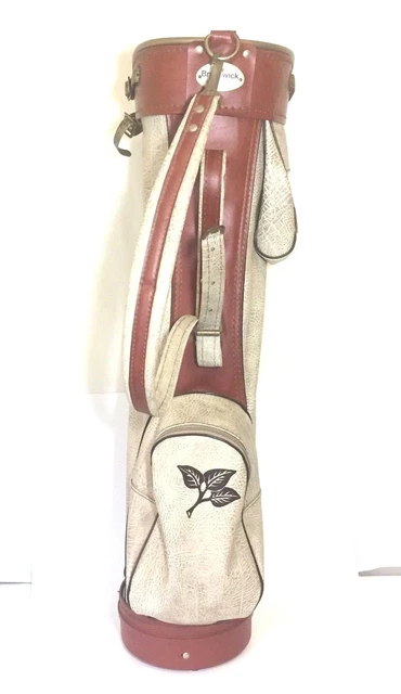 希少！ヴィンテージ　BRUNSWICK Club Kingキャディバッグ Vintage Brunswick Club King Golf Bag - Blue Leather | eBay