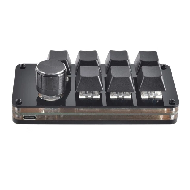 20 Key Keypad 7 KEYS BLACK Keypad Numpad Mechanical Keyboard Programming Macro ...