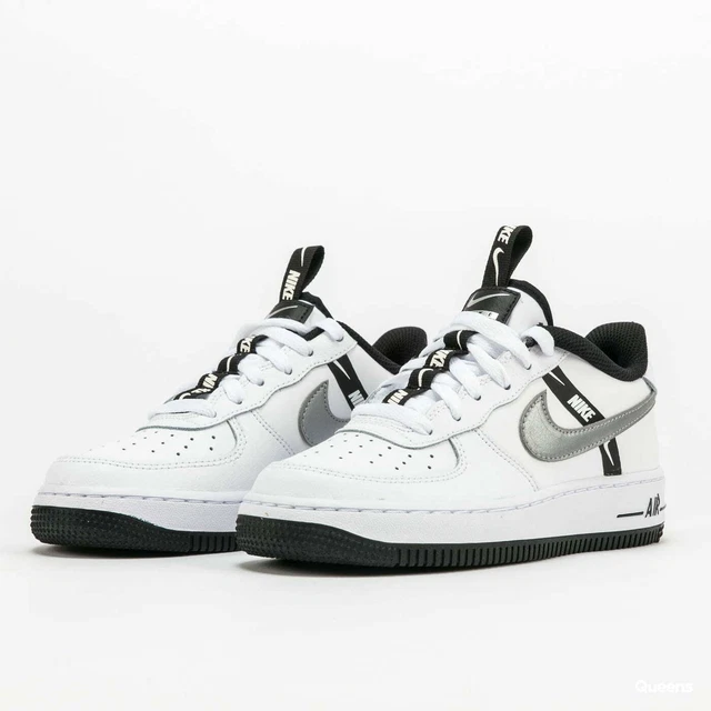  Nike Youth Air Force 1 LV8 KSA GS CW5909 100 White/Glacier Blue  - Size 5.5Y