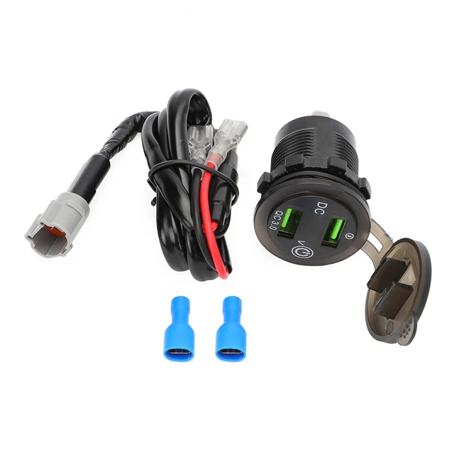 thumbnail image 2 of Yamaha MT09 / Tracer Auxiliary Power Splitter Cable – For USB Charger / Heated Grips 2 of 6