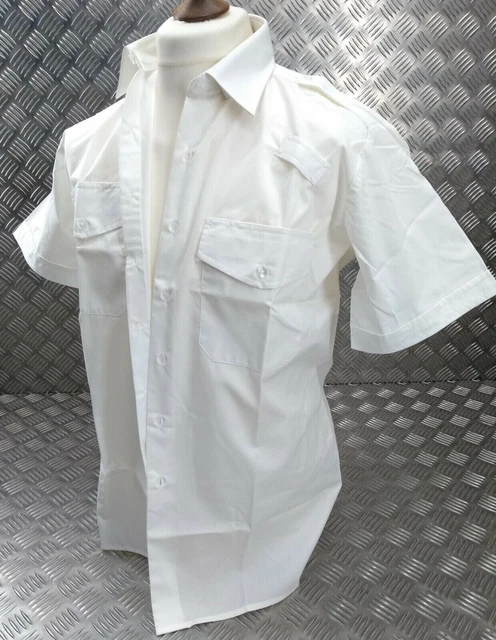 Camicia Uomo Estiva A Maniche Corte Cromoncent - Quadri Buffalo Bianco, Taglia S, Misto Cotone