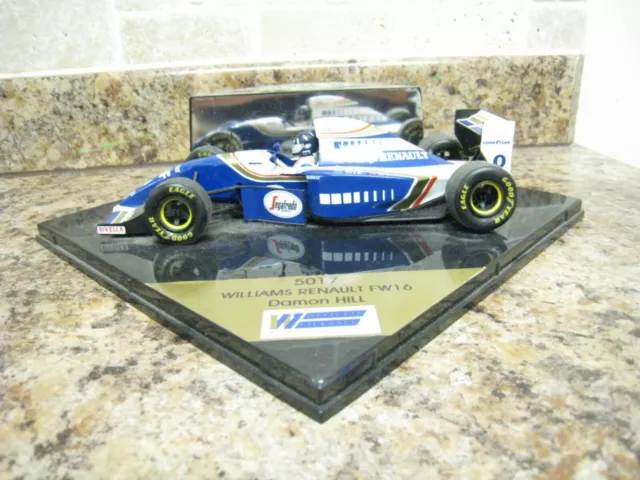 Heritage Classic 5017 Williams Renault Fw16 Damon Hill In Display Box 1:24