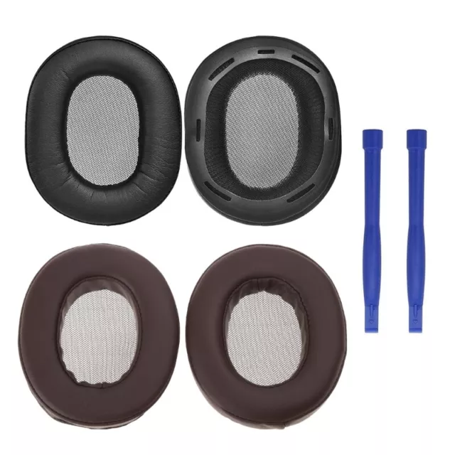 Quality Protein Ear Pads for MDR-1A Headset Ear Cushions Earpads Replacement