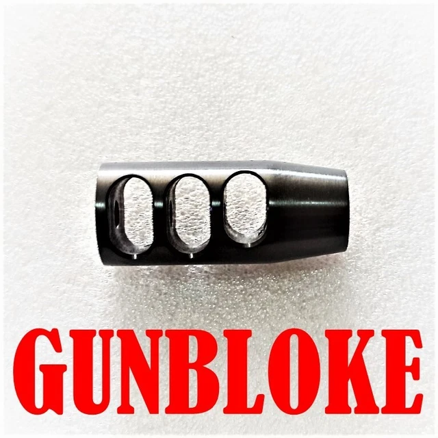 Ruger 10/22 Muzzle Brake/Compensator .920" O.D. 1/2-28 22LR - Foto 4