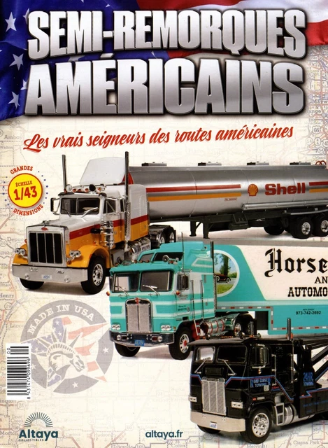 SEMI REMORQUE AMERICAIN N°14 Le PETERBILT 281 1956 vu dans le film DUEL