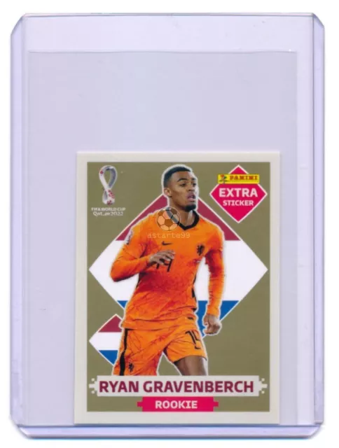 PANINI FIFA WORLD CUP QATAR 2022 LEGEND NEYMAR JR EXTRA STICKER RARE HTF A  