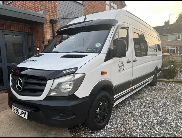 MERCEDES SPRINTER CAMPER van Motor home LWB manual 2015 65 plate off grid 23 000.00 PicClick UK