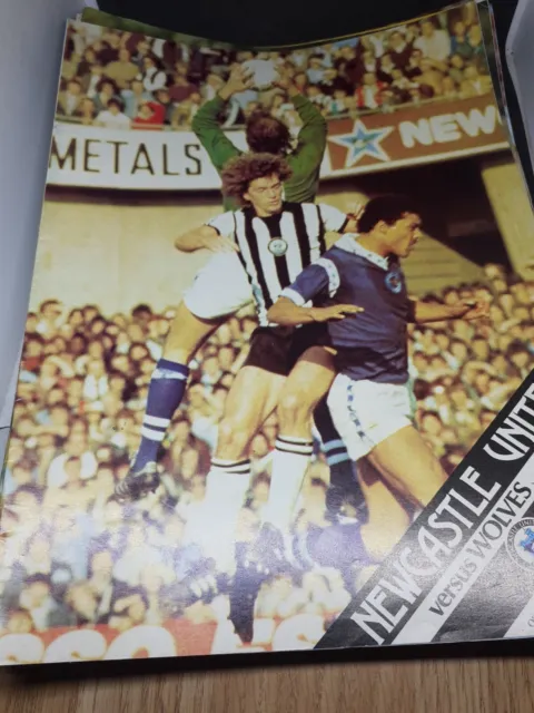 NEWCASTLE United  1978-79 Official Match Day Programmes