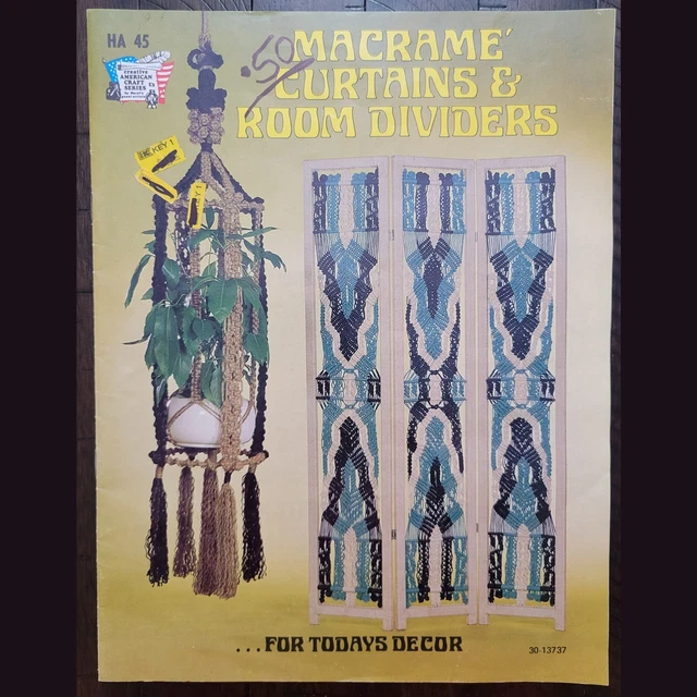 Cortinas y divisores de habitación Creative American Craft Series HA 45 de colección