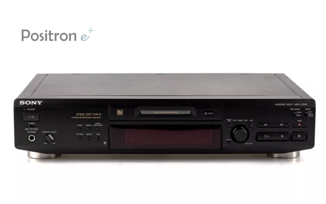 Sony MDS-JE530 Minidisc Enregistreur Noir + Couleurs / Uniforme 1 An Garantie [2
