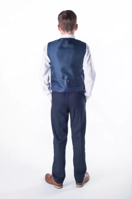Abiti per ragazzo 5 pezzi abito da sposa pagina ballo bambino festa formale 3 colori 12