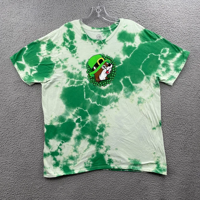 BUCEES T SHIRT Saint Patrick's Day Party Men's 2XL TEXAS BUCEES Tie