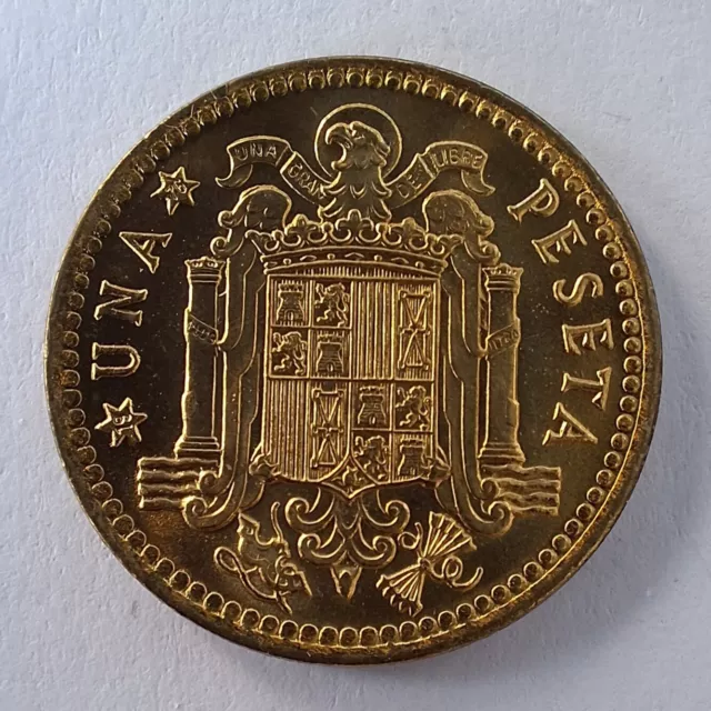 1 Peseta 1975*76 Sc Unc Sin Circular