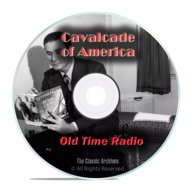 Cavalcade of America, 799 Old Time Radio Drama, Music, Variety Shows OTR DVD G50