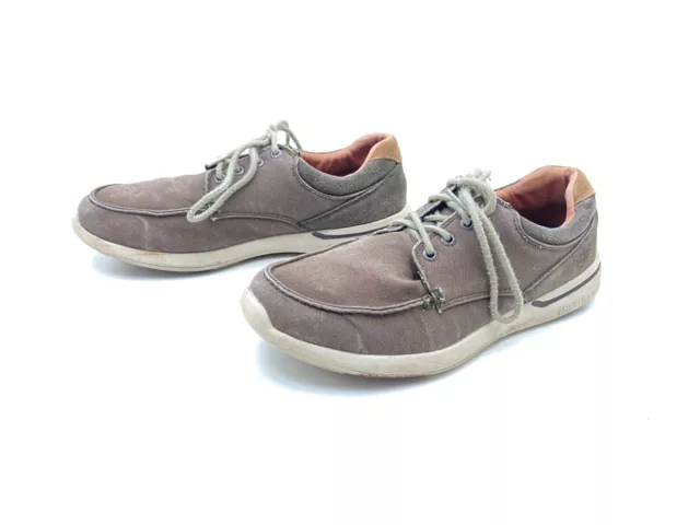 Zapato bajo para hombre Skechers zapato cómodo marrón talla 44 (Reino Unido 9,5)