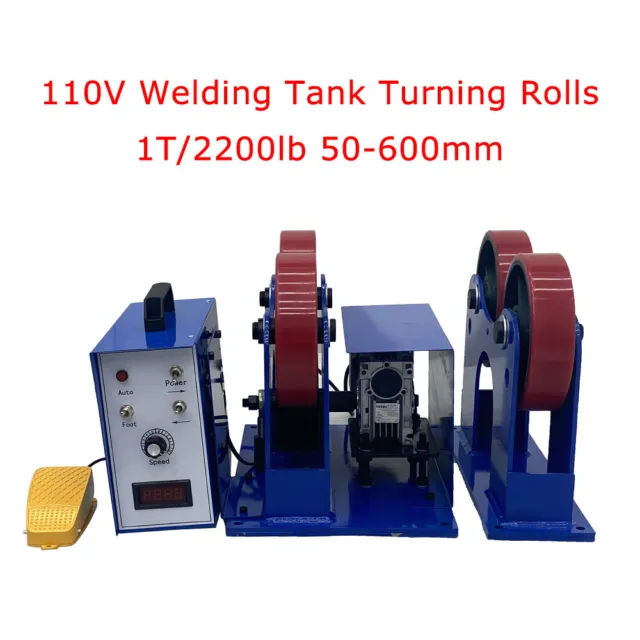Tank Turning Rolls Positioner 2200LBS Linkage Rollers Welding Equipment Support